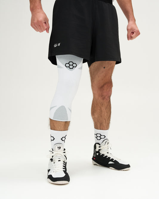 RUDIS Elite Speed Genouillère - Blanc