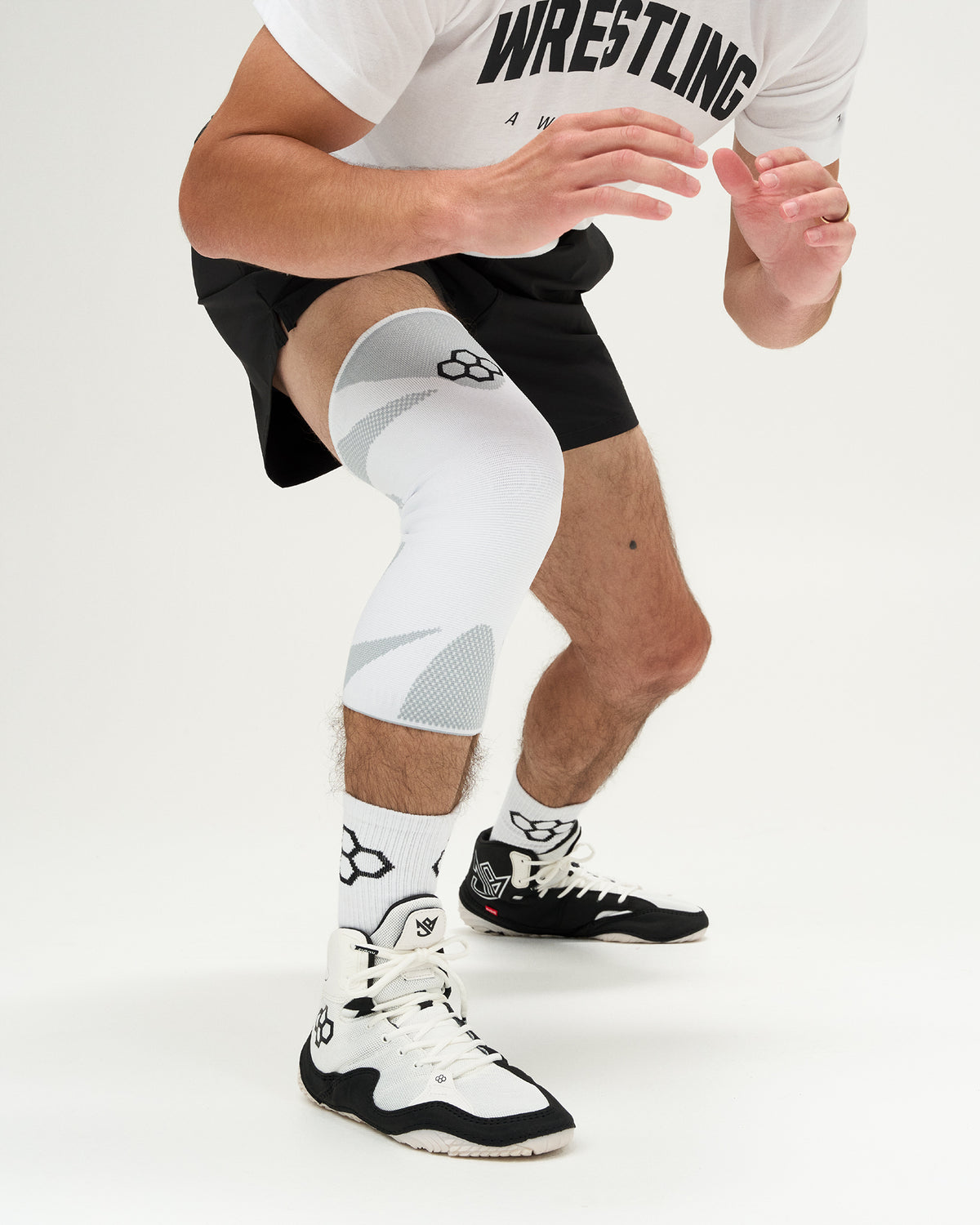 RUDIS Elite Speed Knee Sleeve - White