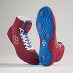RUDIS Colt 2.0 Youth Wrestling Shoes - Royal Maroon