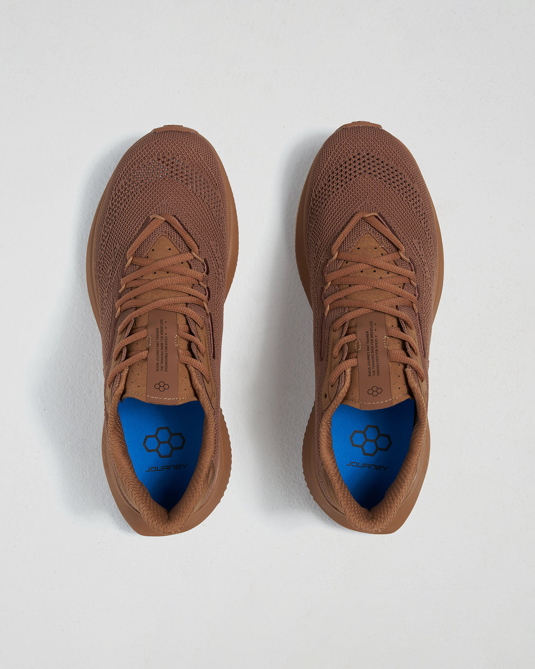 RUDIS Journey Knit Adult Training Shoes Camel RUDIS