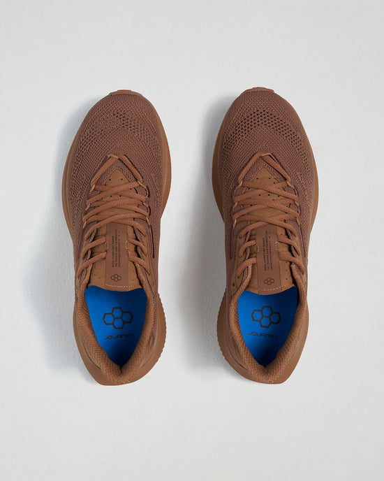 RUDIS Journey Knit Adult Training Shoes - Camel | RUDIS