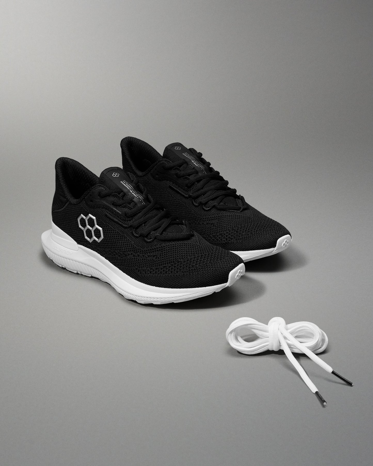 RUDIS Journey Knit Adult Training Shoes - Midnight White