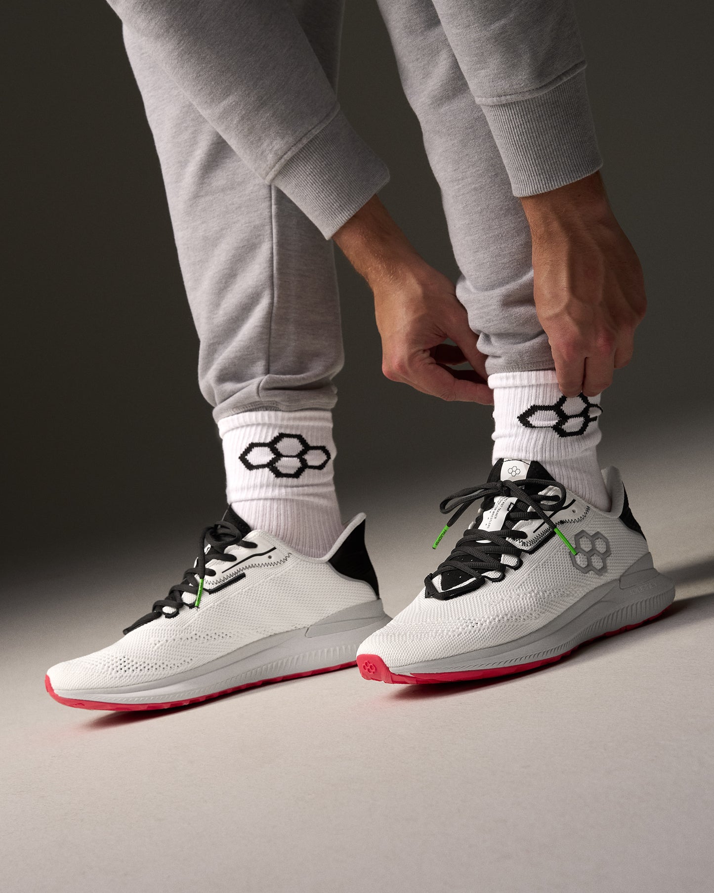 RUDIS Journey Knit Adult Training Shoes - White Hot