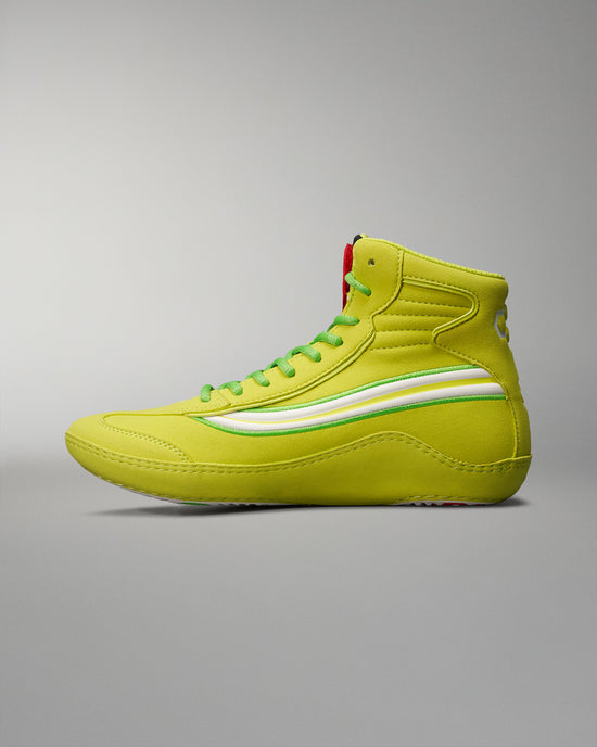 Classic Adult Wrestling Shoe Electric Green RUDIS