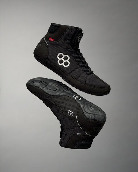 Rudis Colt 3.0 Wrestling Shoes Men\'s Size 7.5 Women\'s 9 Black Blackout Athletic RUDIS Colt 3.0 Adult Wrestling Shoes - Blackout | Conquer  main image 2