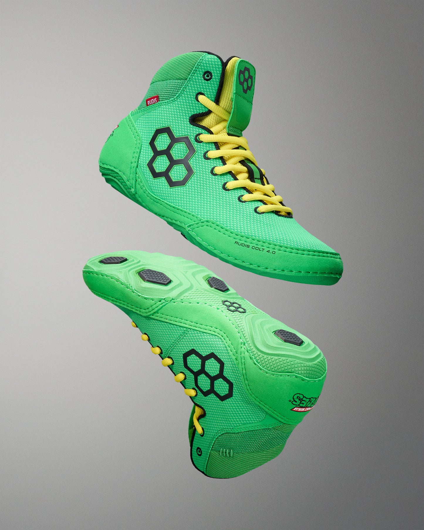 RUDIS Colt 4.0 Adult Wrestling Shoes - Ninja Turtle