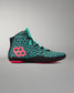 Hildebrandt 2.0 Women's Wrestling Shoes - Green Leopard