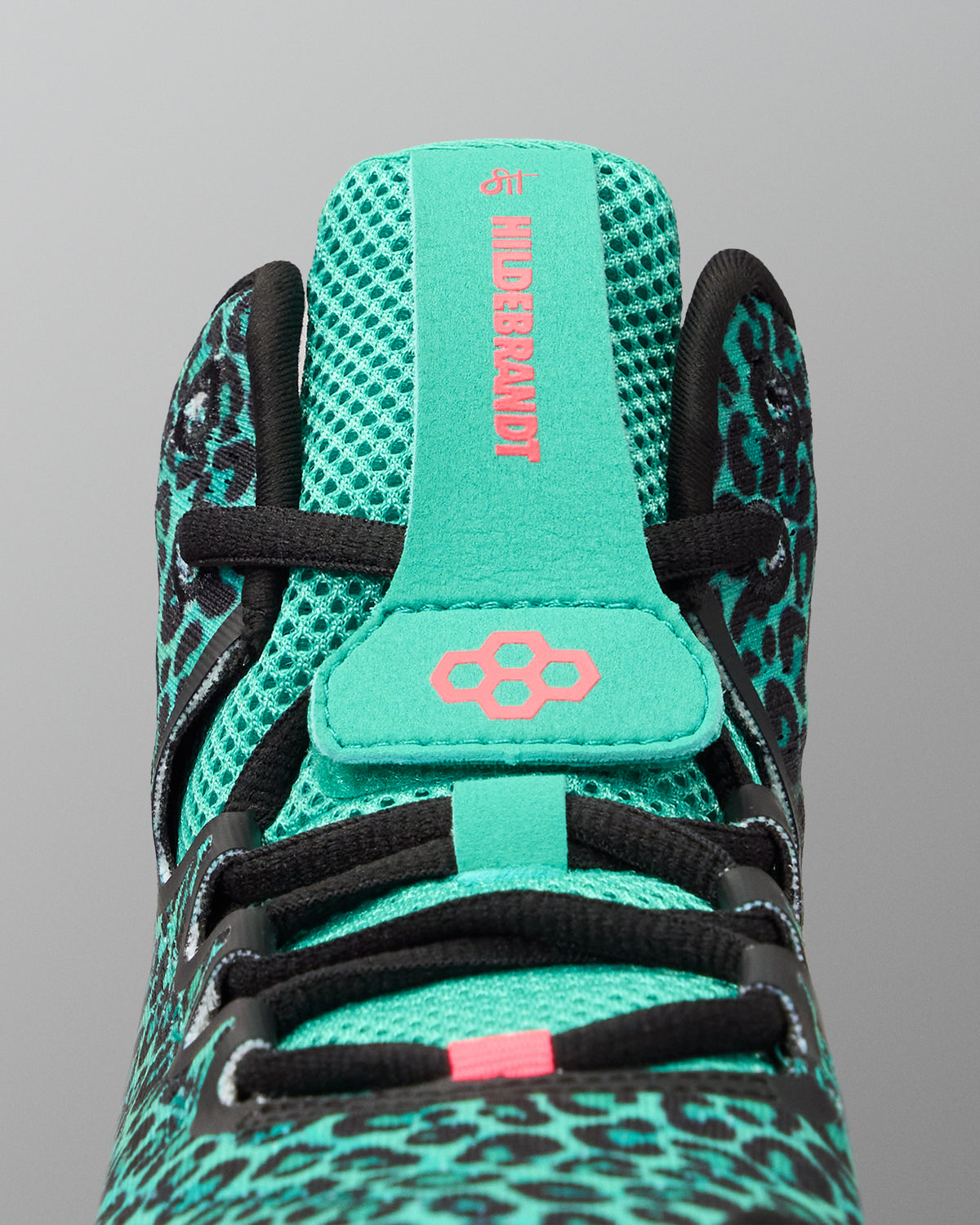 Hildebrandt 2.0 Women's Wrestling Shoes - Green Leopard