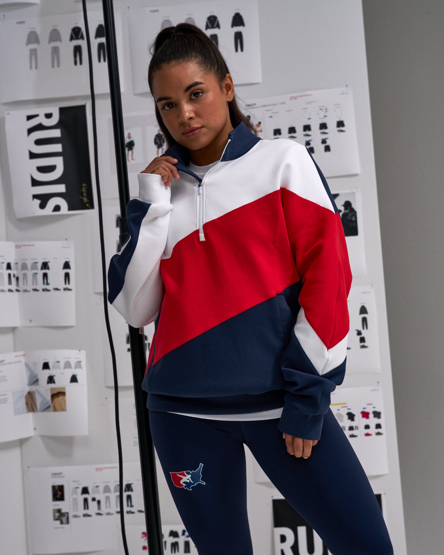 RUDIS Colorblock 1/4 Zip