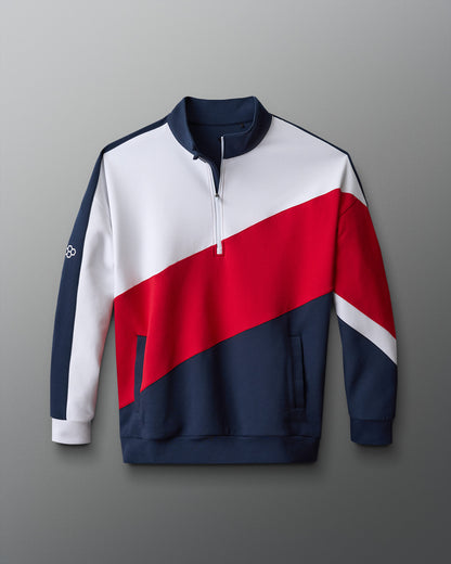 RUDIS 280 Tech Fleece Colorblock 1/4 Zip