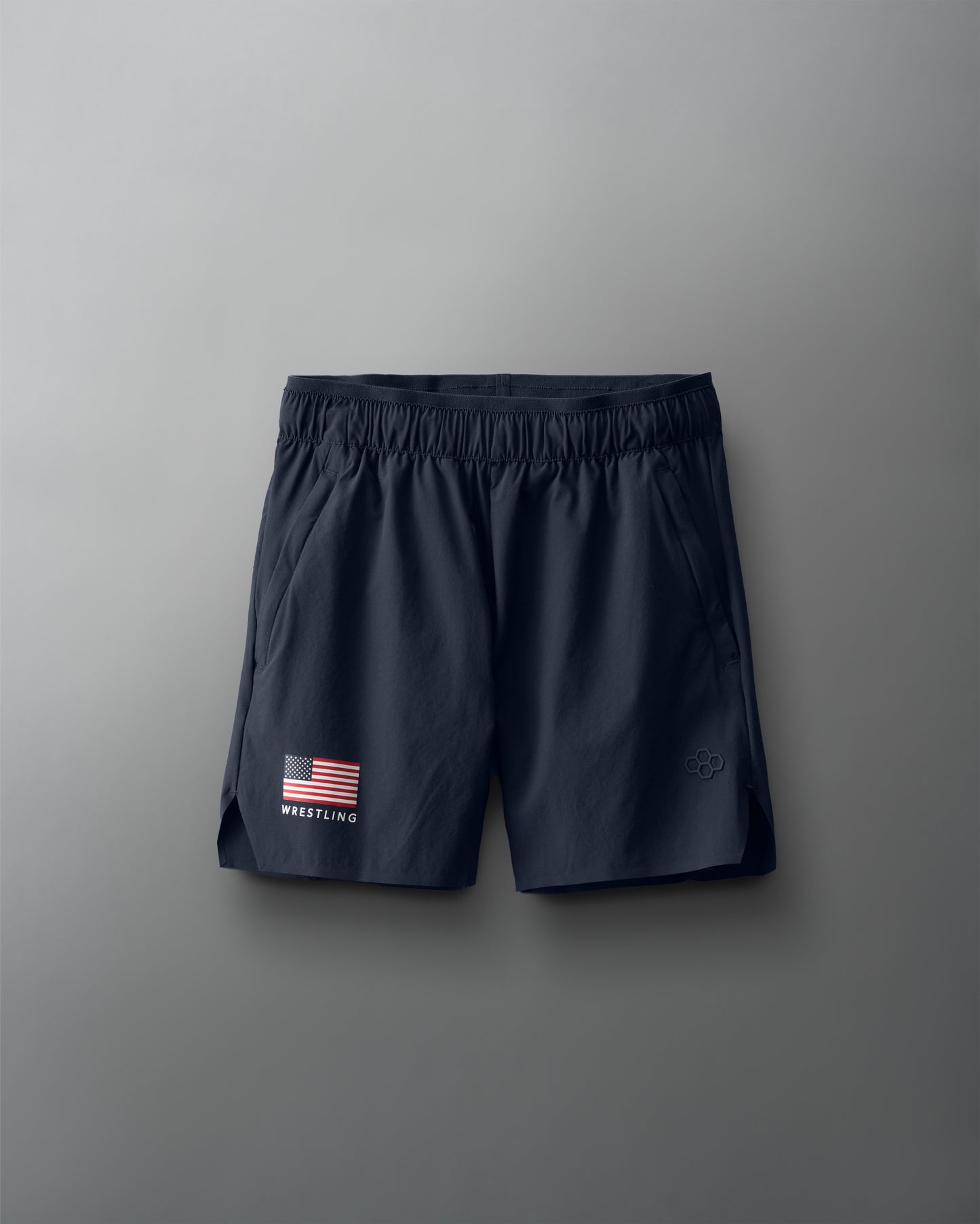 Short pour jeunes avec uniforme de performance du drapeau américain