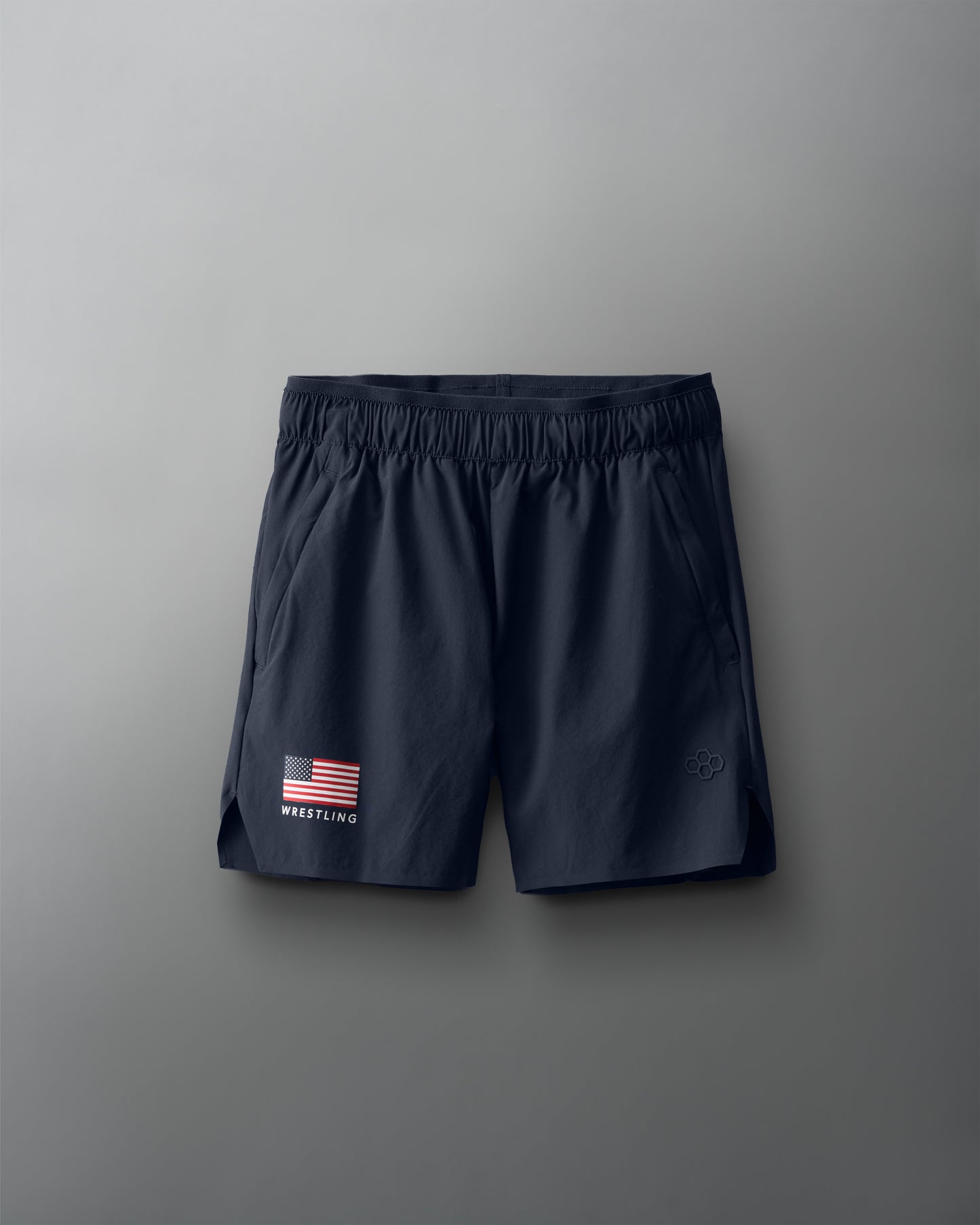 USA Flag Performance Uniform Youth Shorts