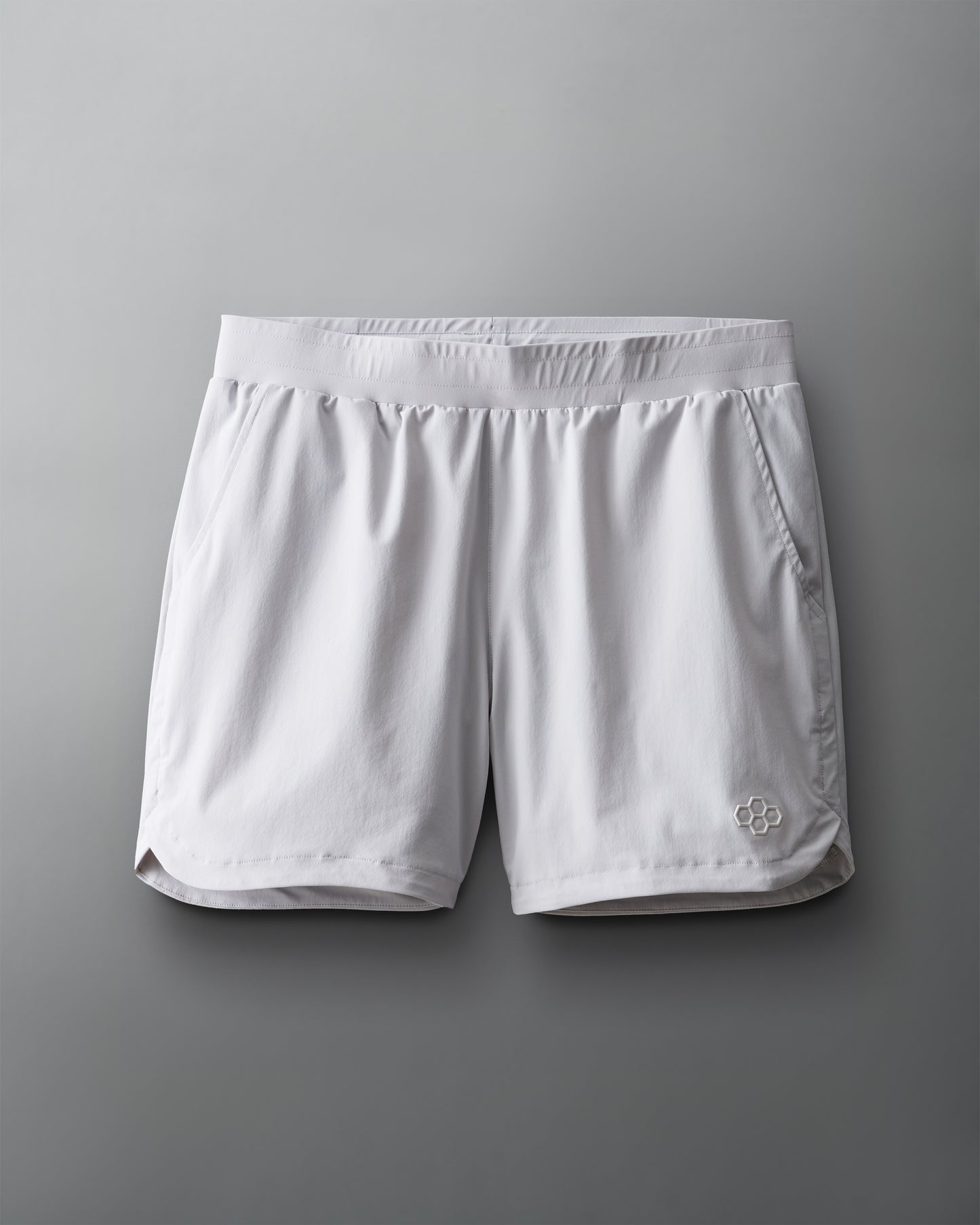 Gray shorts on a gray background