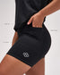 Short cycliste femme avec poche