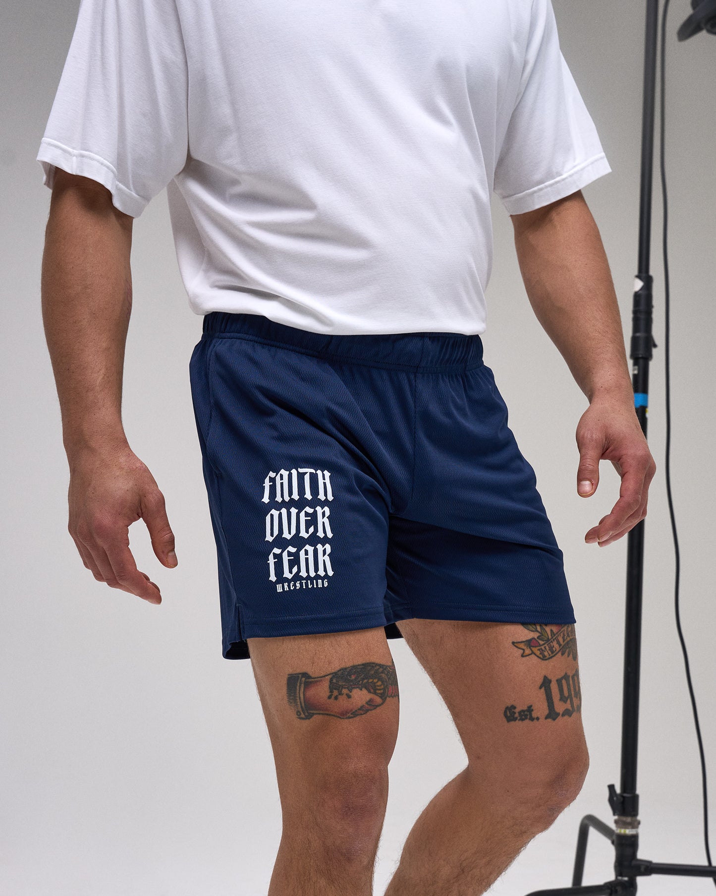 Short en maille Faith Over Fear 6" 2.0