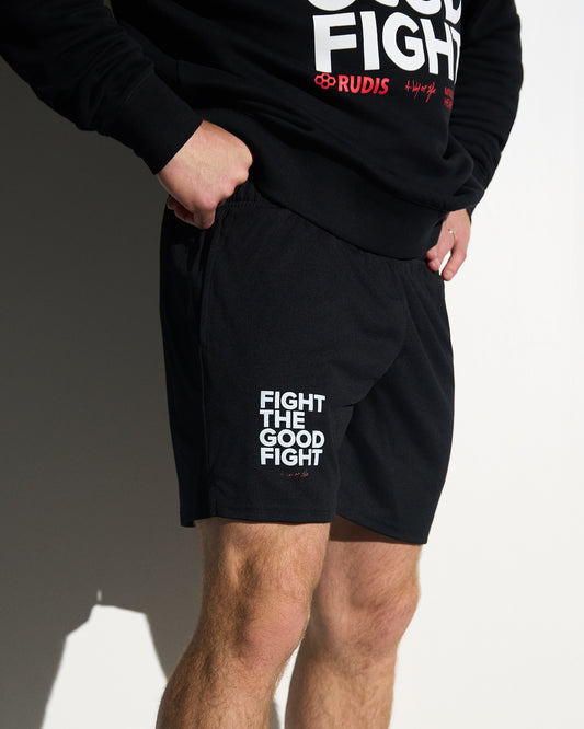 Short en maille « Fight the Good Fight » 6 pouces 2.0