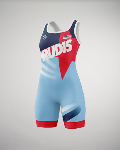 RUDIS Shining Star USA Girl's Elite 2.0 Singlet