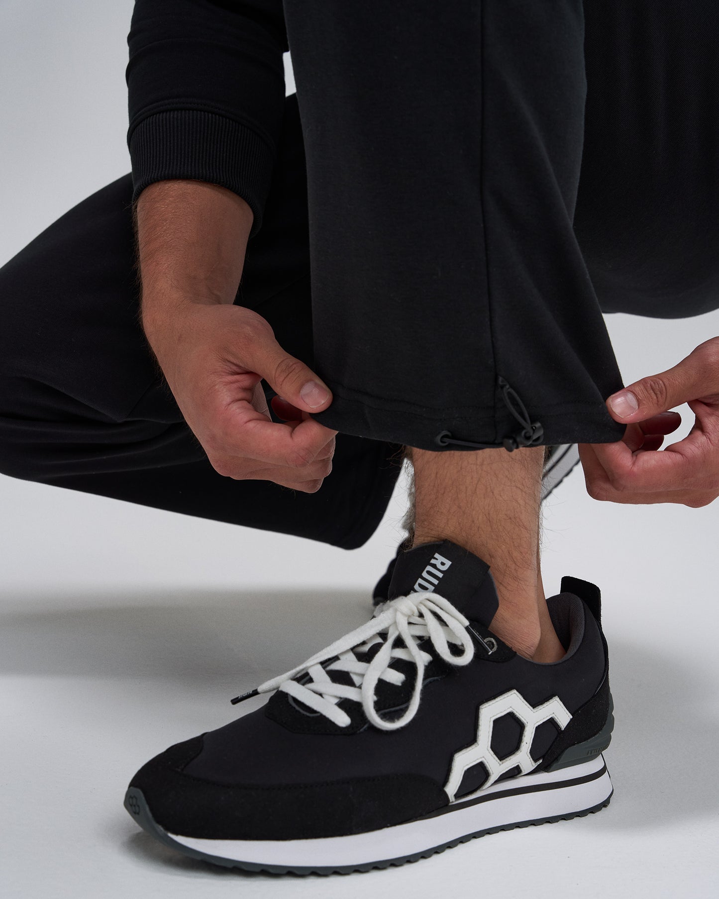 Luxe Terry Sweatpants - Black