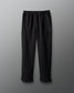 Black pants on a gray background