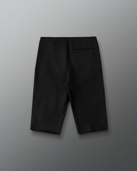 Titan Heavyweight Cut-Off Sweatpants - Black