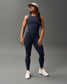 Débardeur court pour femme COOL-FEEL - Bleu marine