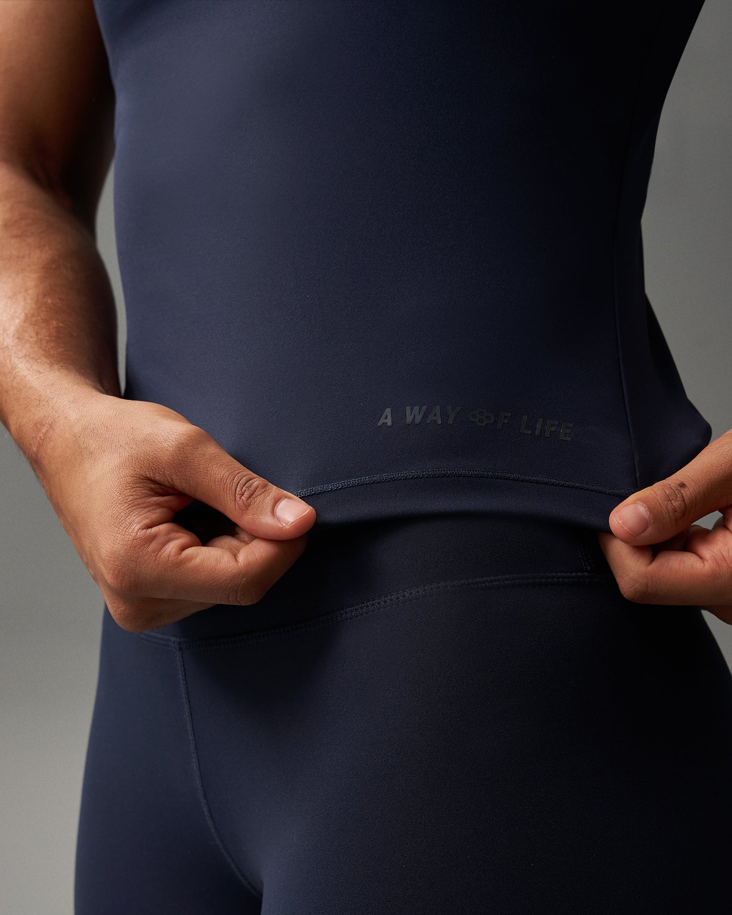 Débardeur court pour femme COOL-FEEL - Bleu marine