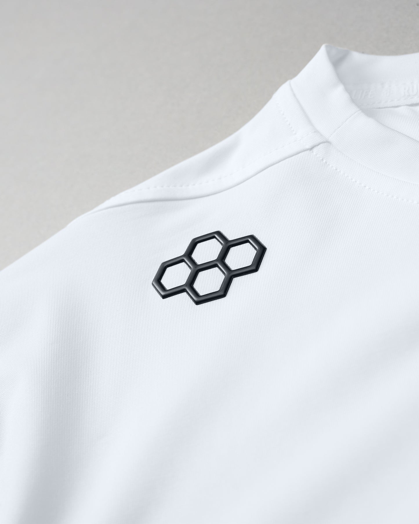 T-shirt chiné avec logo RUDIS Performance
