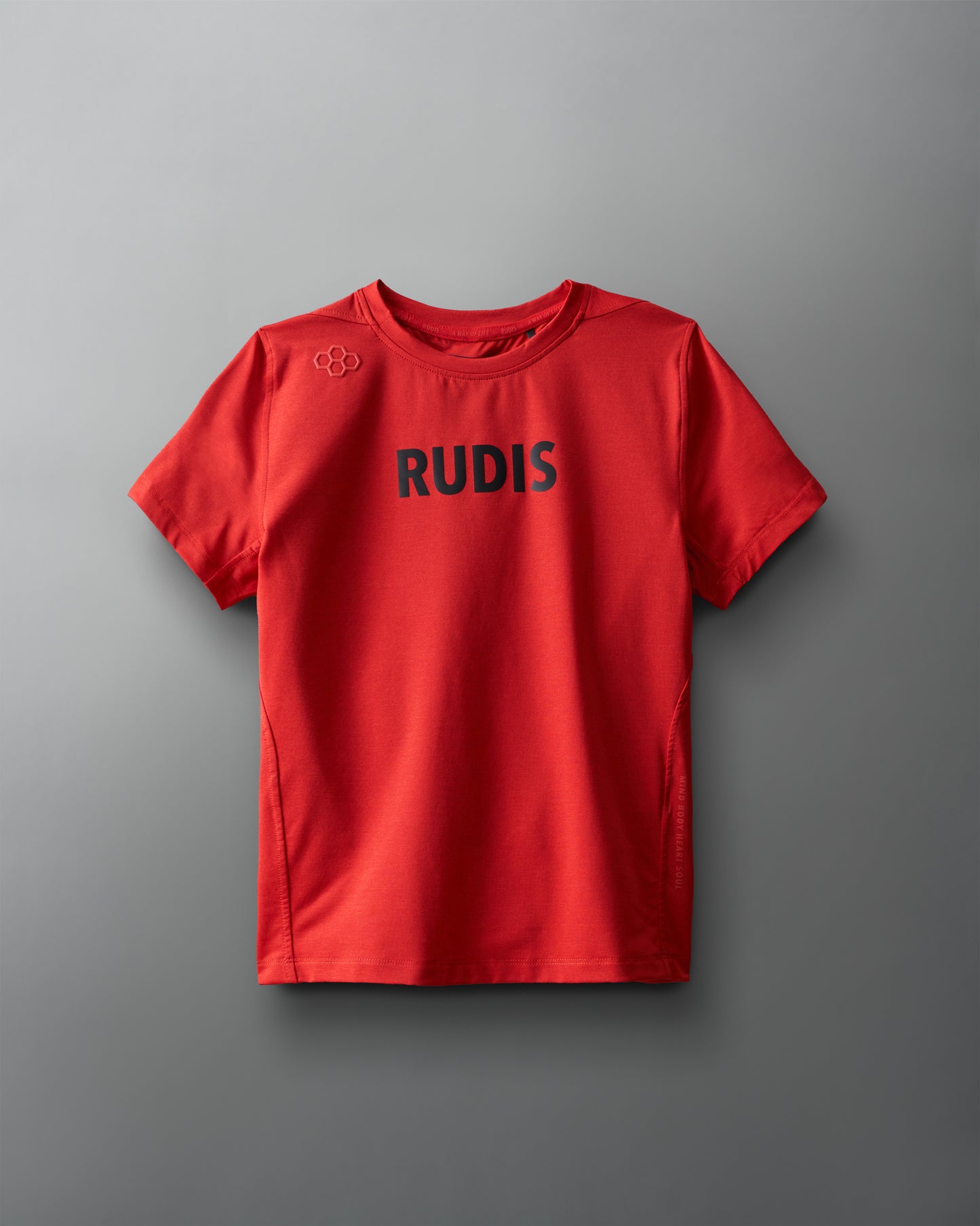 RUDIS Wordmark Performance Heather Youth T-Shirt