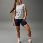 RUDIS Performance Women's V-Neck T-Shirt - Lunar Gray