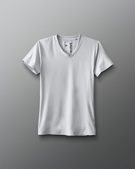 RUDIS Performance Women's V-Neck T-Shirt - Lunar Gray