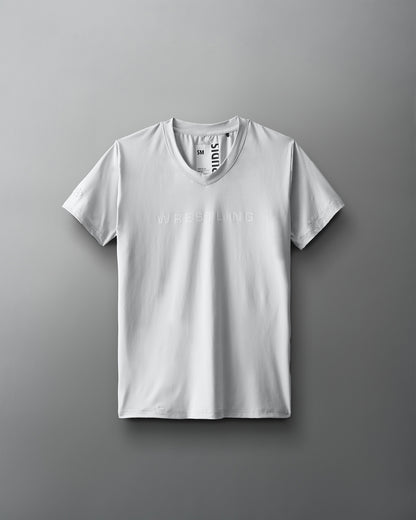 T-shirt col V pour femme Wrestling Performance
