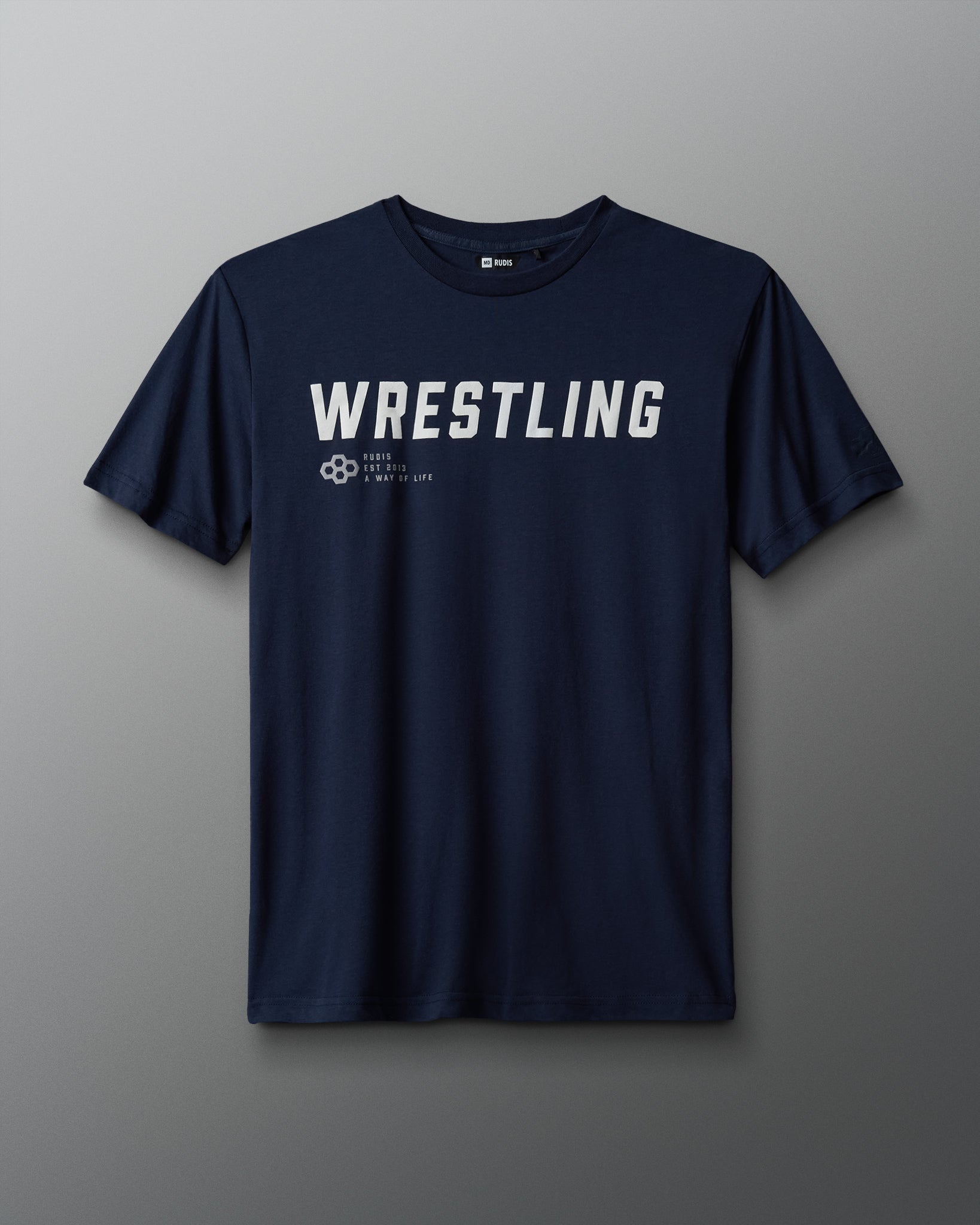 RUDIS Wrestling Slanted T-Shirt - Unyielding Comfort for Warriors | RUDIS