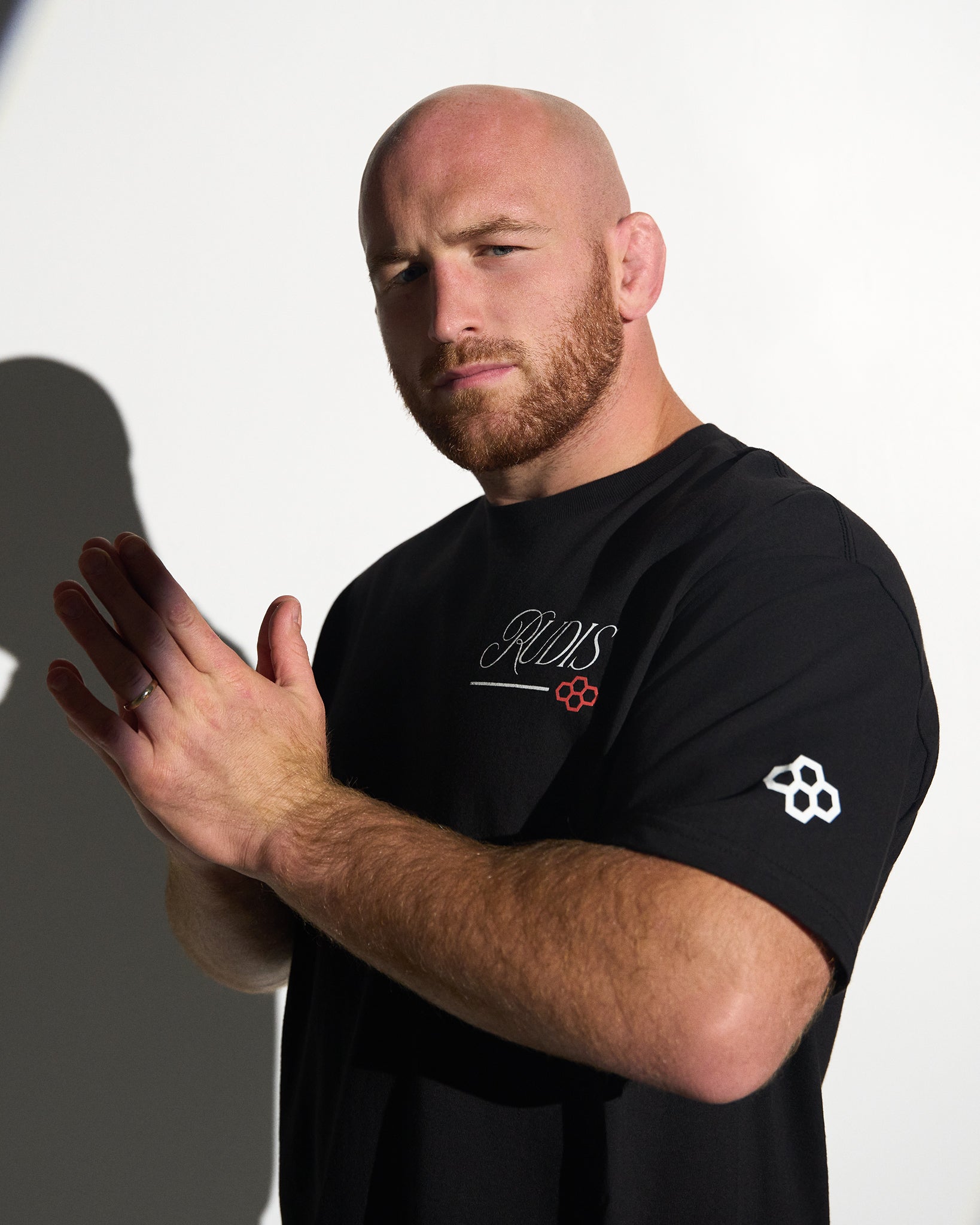Grappling the Serpent Heavyweight T-Shirt | RUDIS