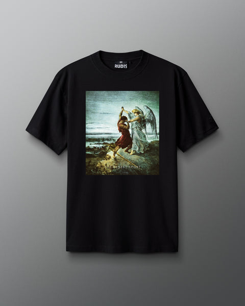 希少 roen no war tシャツ ラメ archive RUDTS1135-Divine-Struggle-