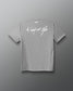 A heather gray short-sleeve t-shirt shown from the back, featuring a white cursive graphic that reads 'A Way of Life' across the upper back and a small 'RUDIS' brand logo printed inside the neck collar.