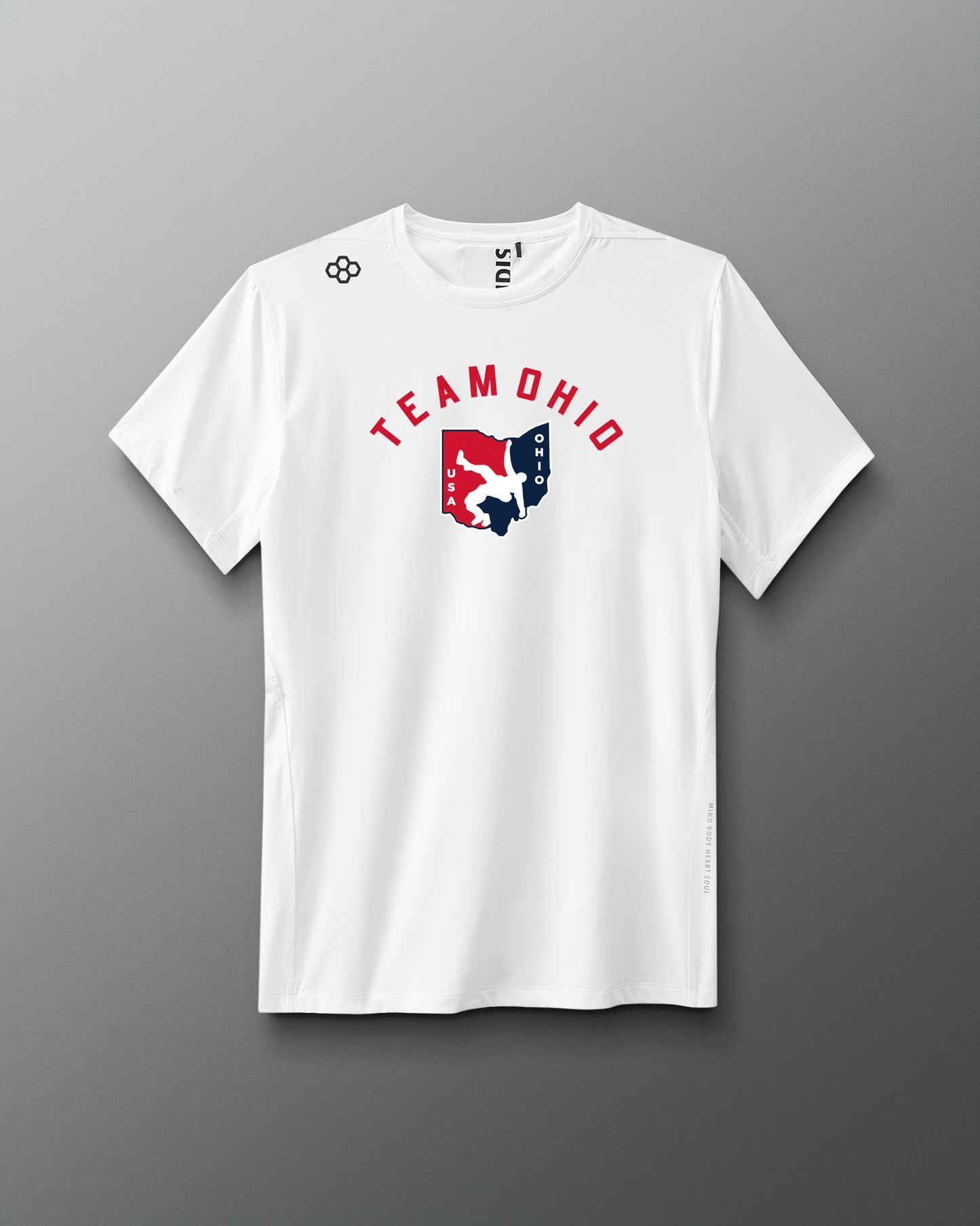 Ohio USA Arch Logo Performance Heather T-Shirt