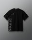 Black t-shirt with 'RUDIS' branding on a gray background