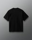 Black t-shirt on a gray background