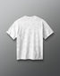White t-shirt on a gray background
