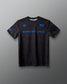 Wrestling Wordmark Black Camo Sublimated T-Shirt