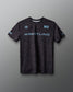 T-shirt sublimé avec logo de lutte, camouflage noir