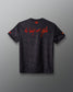 T-shirt sublimé avec logo de lutte, camouflage noir
