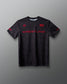 Wrestling Wordmark Black Camo Sublimated T-Shirt