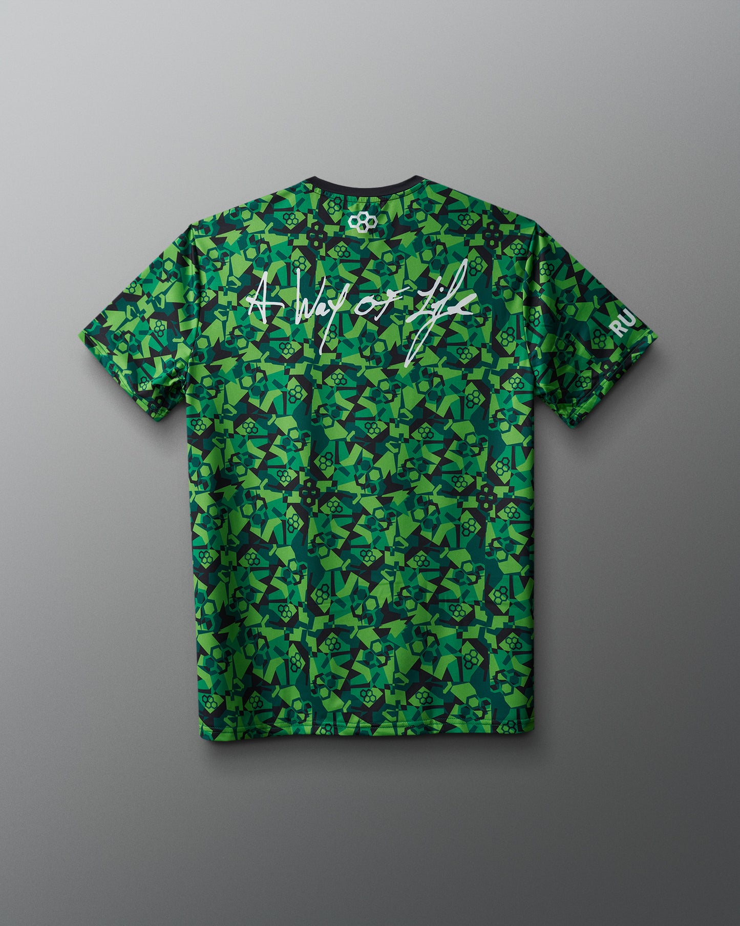 Wrestling Wordmark Camo Sublimated T-Shirt