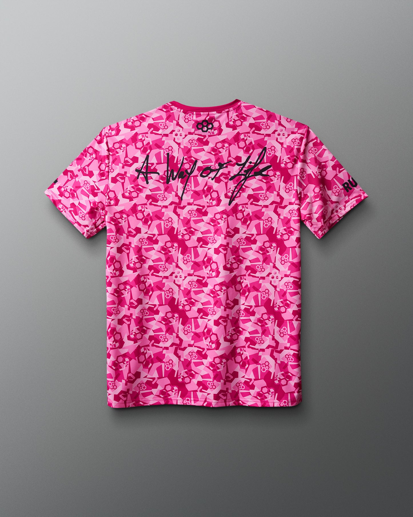 Wrestling Wordmark Camo Sublimated T-Shirt