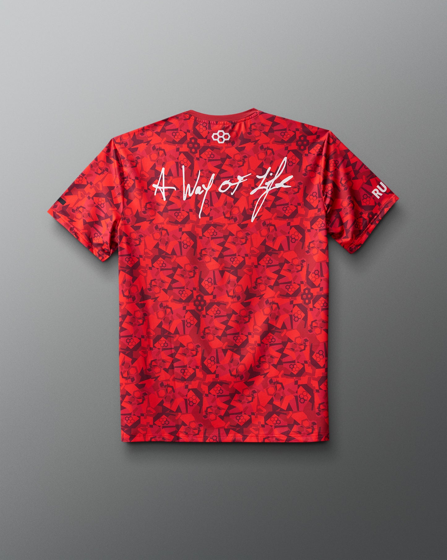 Wrestling Wordmark Camo Sublimated T-Shirt