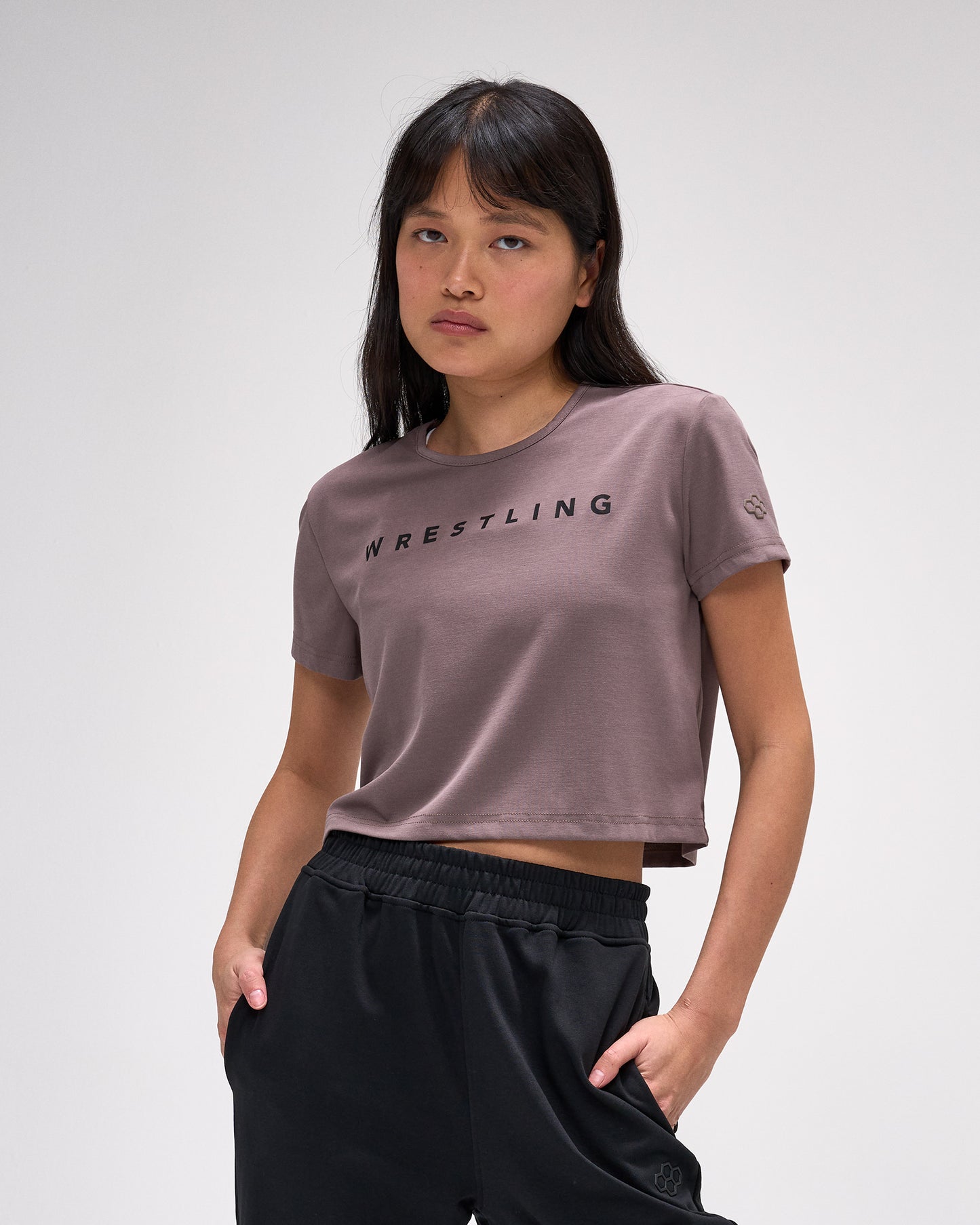 T-shirt court Ultimate Wrestling pour femme