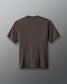 Brown t-shirt on a gray background