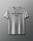 Grey shirt - front with RUDIS Wrestling black word mark graphics