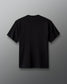 Black t-shirt on a gray background